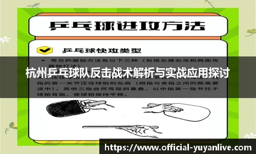 杭州乒乓球队反击战术解析与实战应用探讨